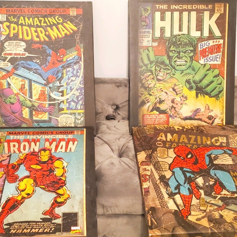 Superhero canvass
